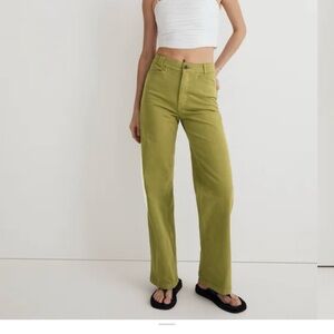 Olive Green Women's Pants